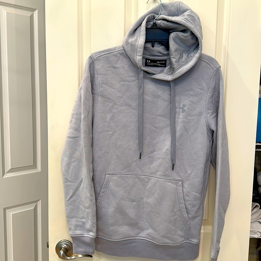 Under Armour cold gear hoodie grey size small